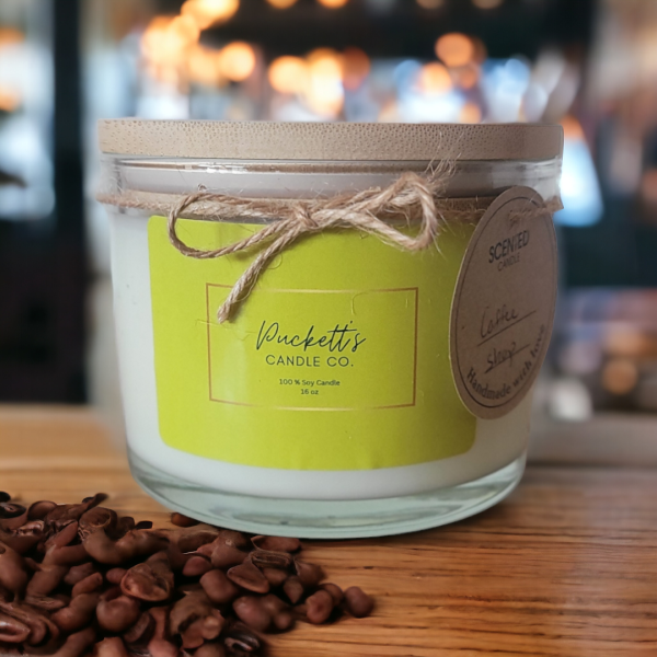16 oz. Soy Scented Candle- Coffee Shop